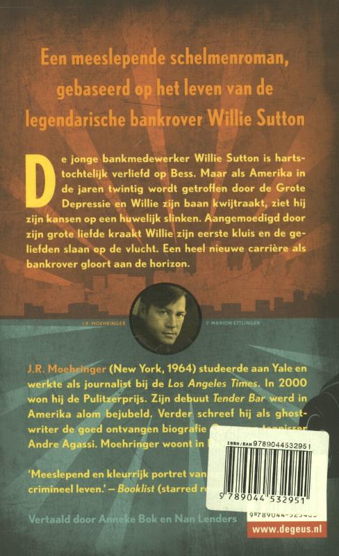 Achterkant van De spiegelwereld van Willie Sutton