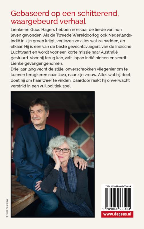 Achterkant van Het vergeten verhaal van een onwankelbare liefde in oorlogstijd