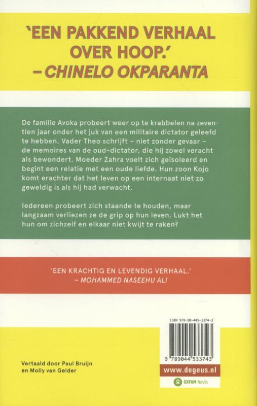 Achterkant van Saturdays kinderen