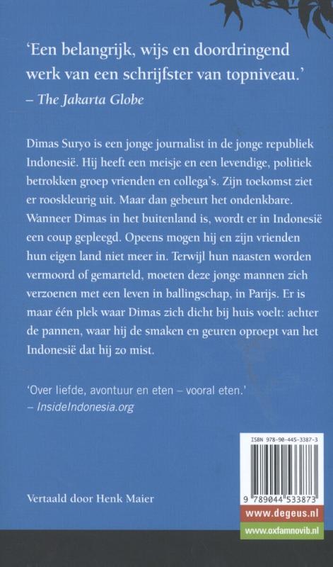 Achterkant van Naar huis