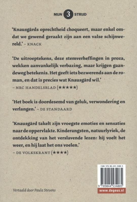 Achterkant van Zoon