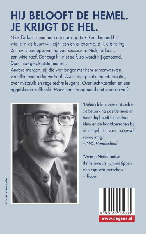 Achterkant van Witte raaf