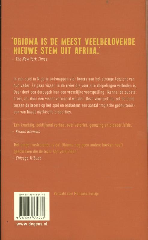 Achterkant van De verboden rivier