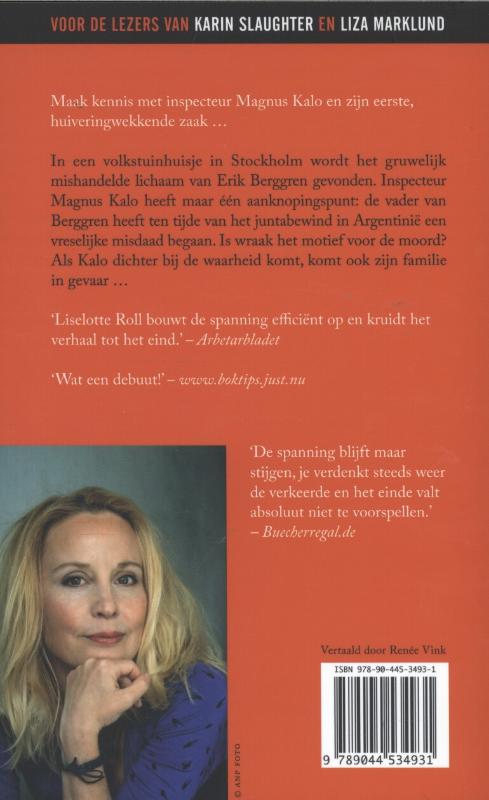 Achterkant van Bittere zonde