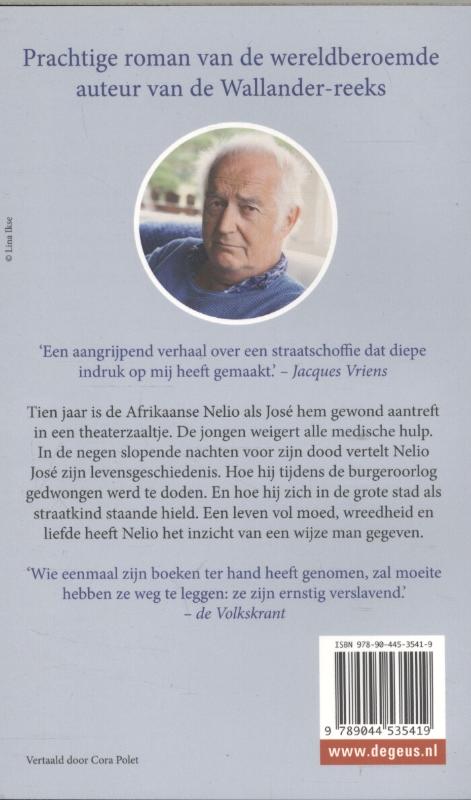 Achterkant van Verteller van de wind