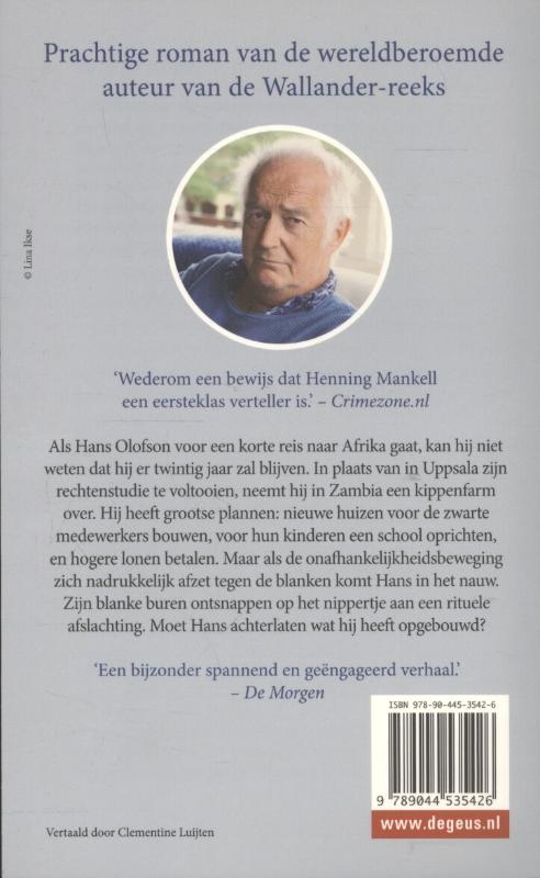 Achterkant van Het oog van de luipaard