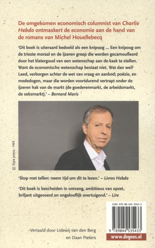 Achterkant van Economie is geen wetenschap