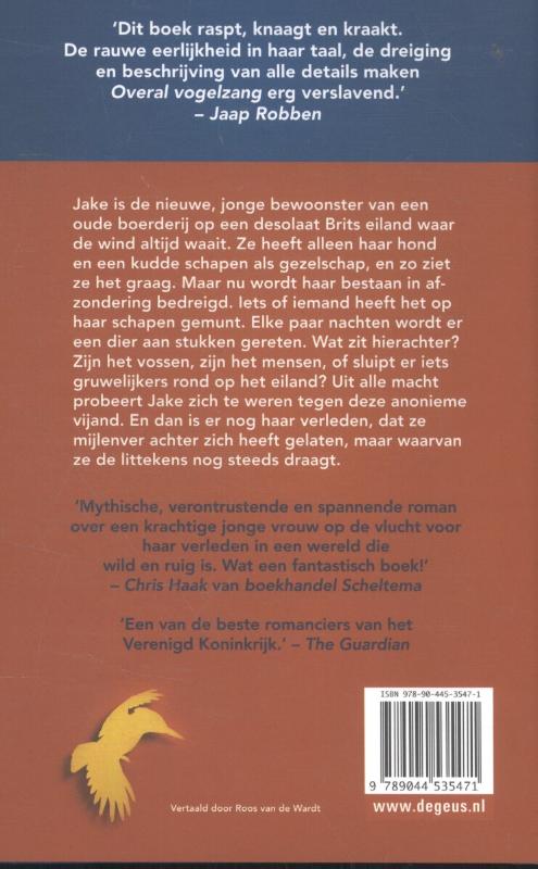 Achterkant van Overal vogelzang