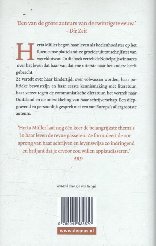 Achterkant van Mijn vaderland, een appelpit