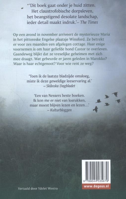 Achterkant van De levenden en de doden in Winsford