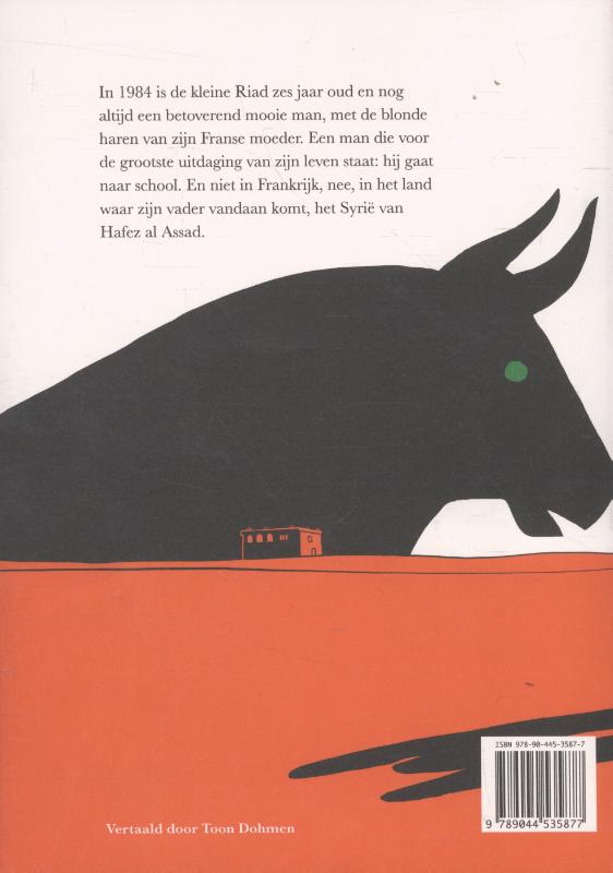 Achterkant van Een jeugd in het Midden-Oosten (1984-1985)