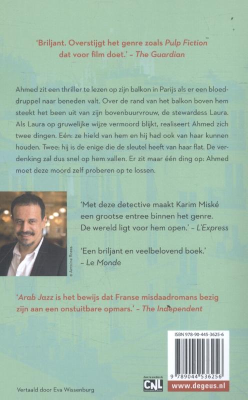 Achterkant van Arab Jazz