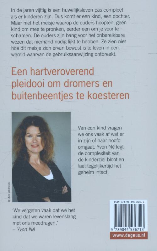 Achterkant van Het scheve meisje