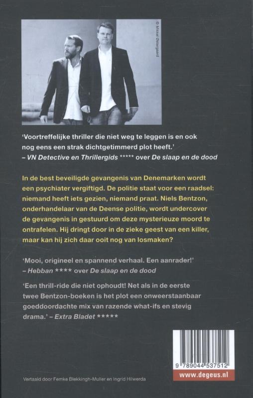 Achterkant van De herboren moordenaar