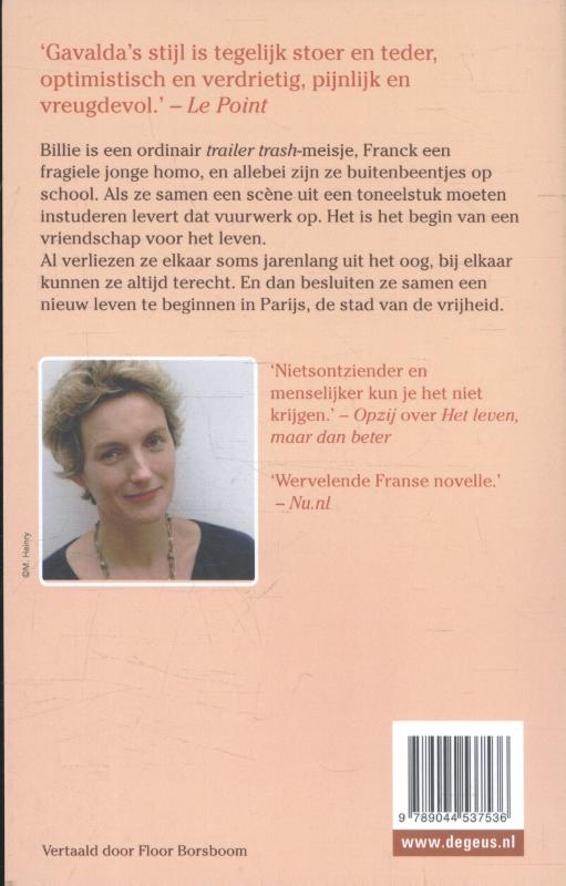 Achterkant van Billie