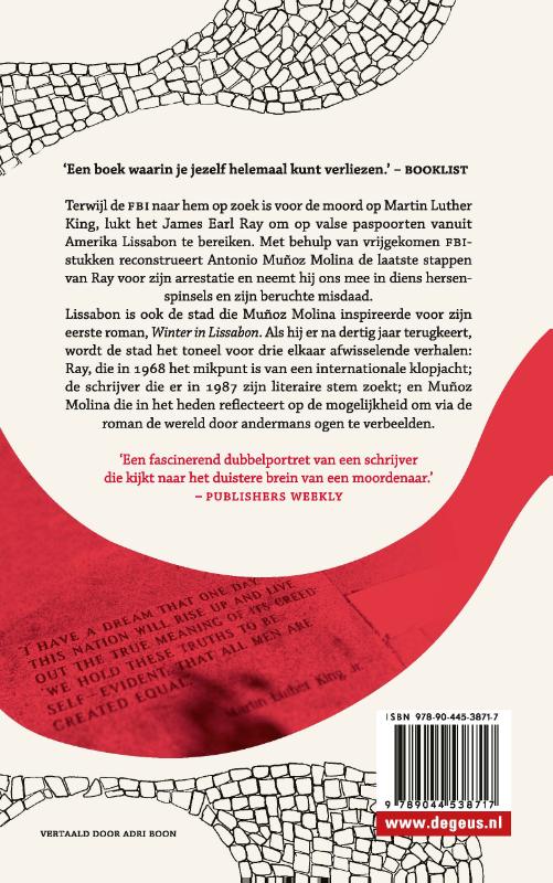 Achterkant van Als de schaduw die verdwijnt