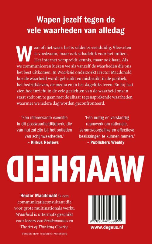 Achterkant van Waarheid