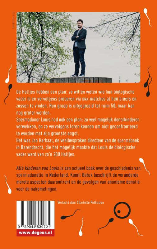 Achterkant van Alle kinderen van Louis