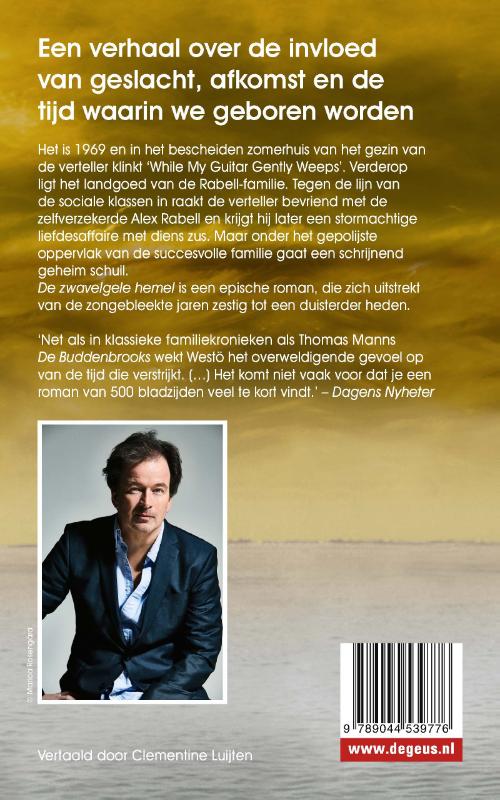 Achterkant van De zwavelgele hemel