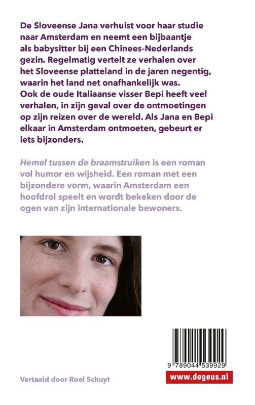 Achterkant van Hemel tussen de braamstruiken