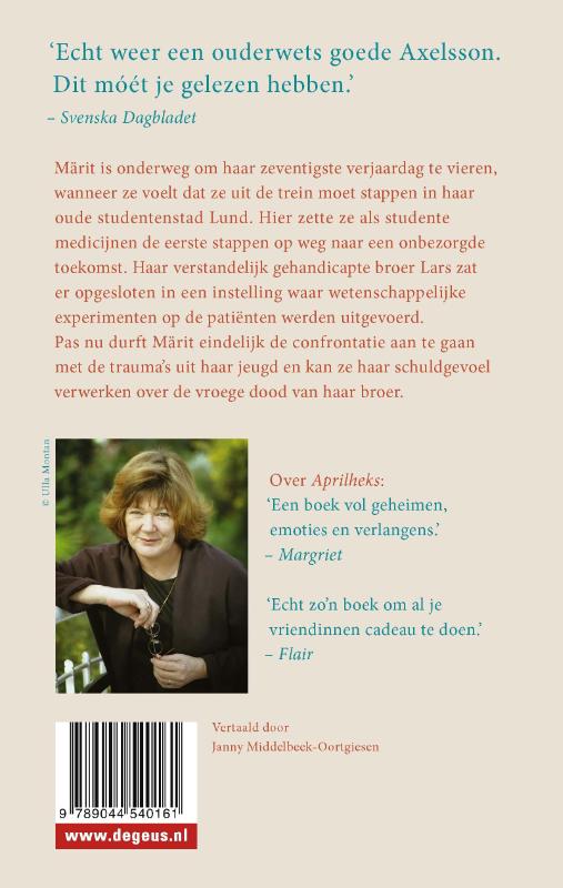 Achterkant van Jouw leven en het mijne