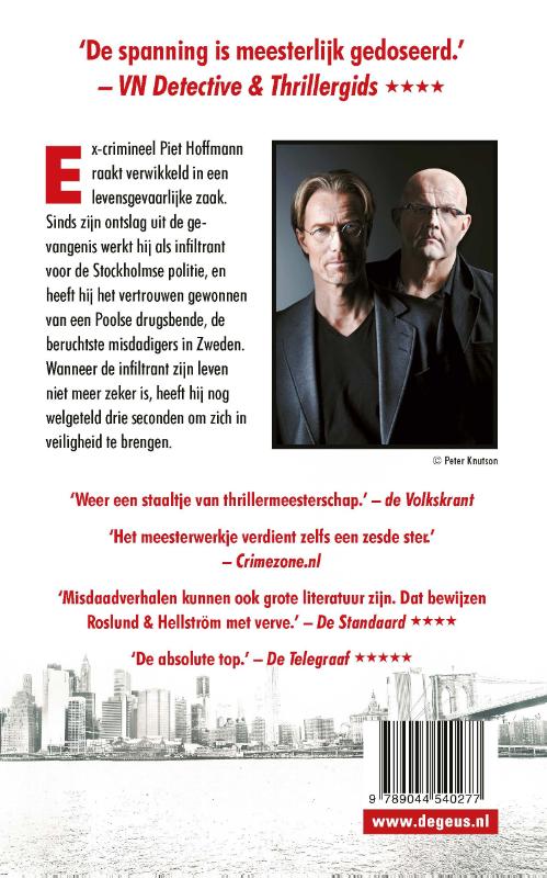 Achterkant van Drie seconden