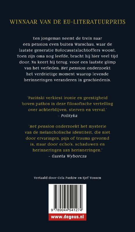 Achterkant van Het pension