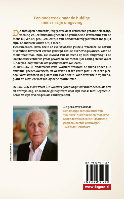 Achterkant van Overleven