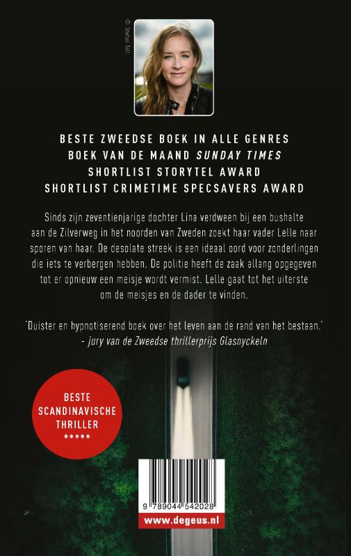 Achterkant van De zilverweg