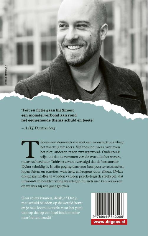 Achterkant van De geboorte van schuld
