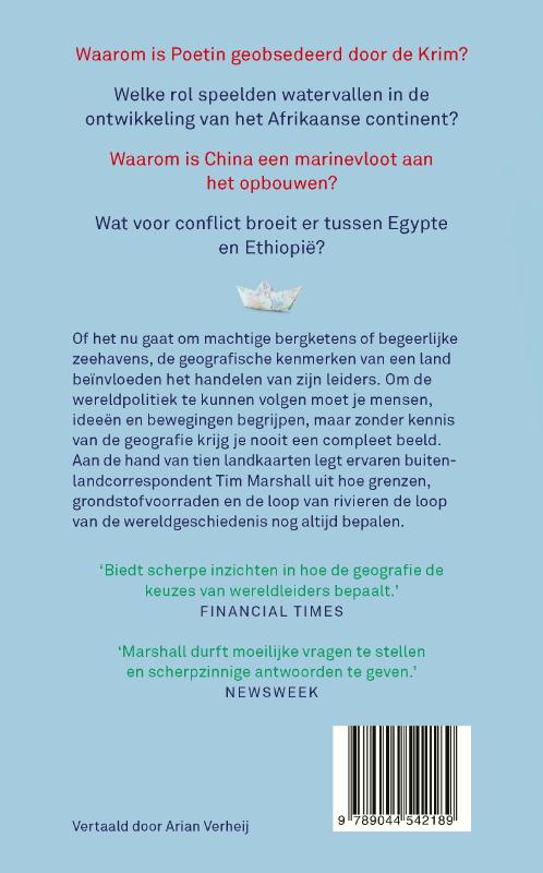 Achterkant van De geografische factor