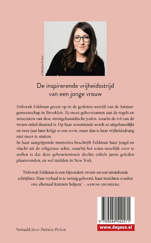 Achterkant van Onorthodox