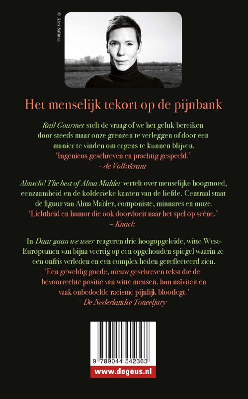 Achterkant van Theaterteksten