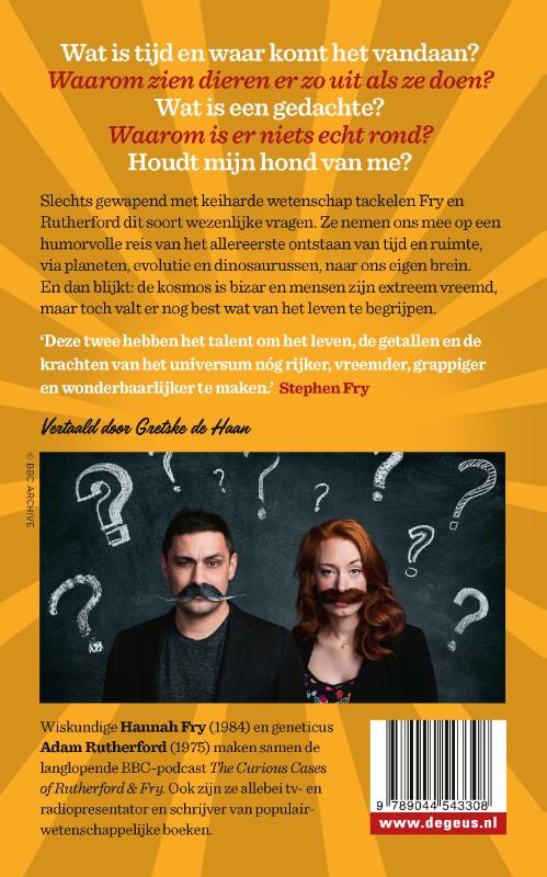 Achterkant van Complete compendium van alles, iedereen en het universum