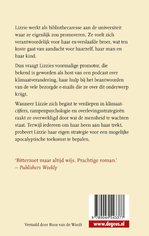 Achterkant van Weersverwachting