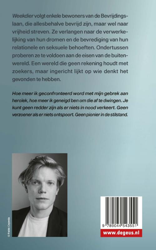 Achterkant van Weekdier