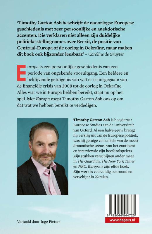 Achterkant van Europa