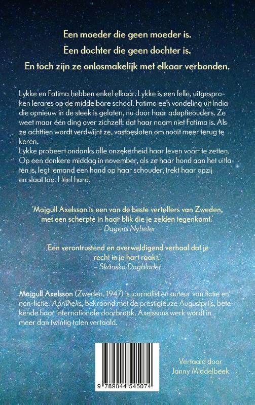 Achterkant van Fatima