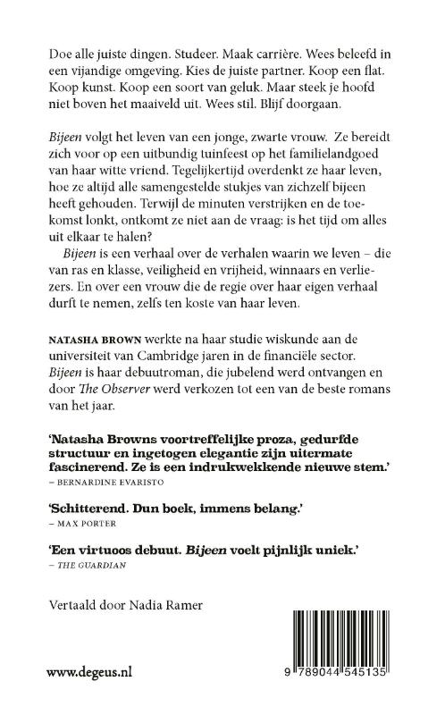 Achterkant van Bijeen