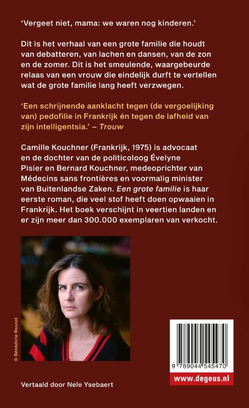 Achterkant van Een grote familie
