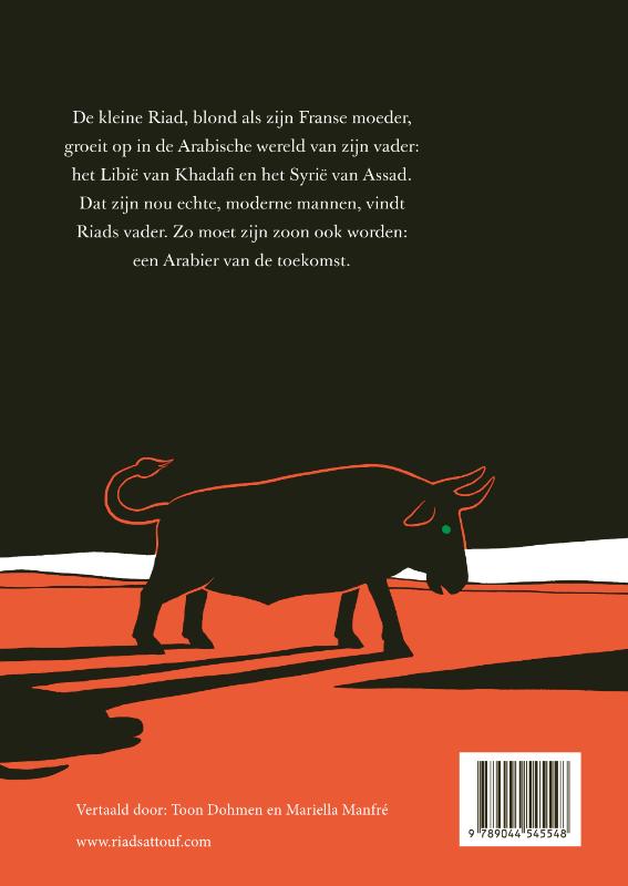 Achterkant van De Arabier van de toekomst