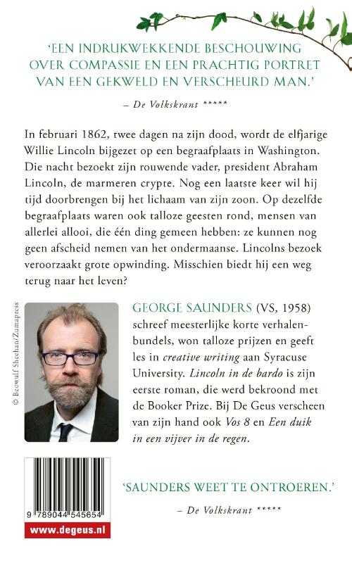 Achterkant van Lincoln in de bardo