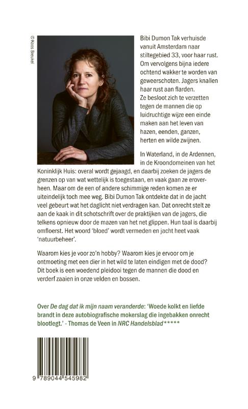 Achterkant van In een groen knollenland