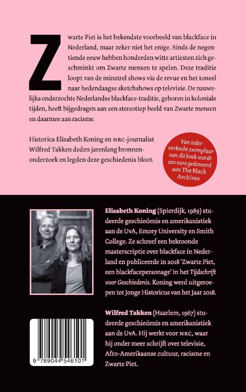 Achterkant van Zwart op wit