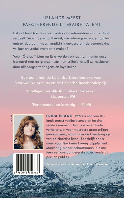 Achterkant van Markering