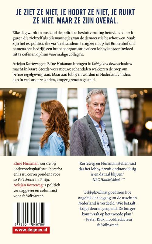 Achterkant van Lobbyland