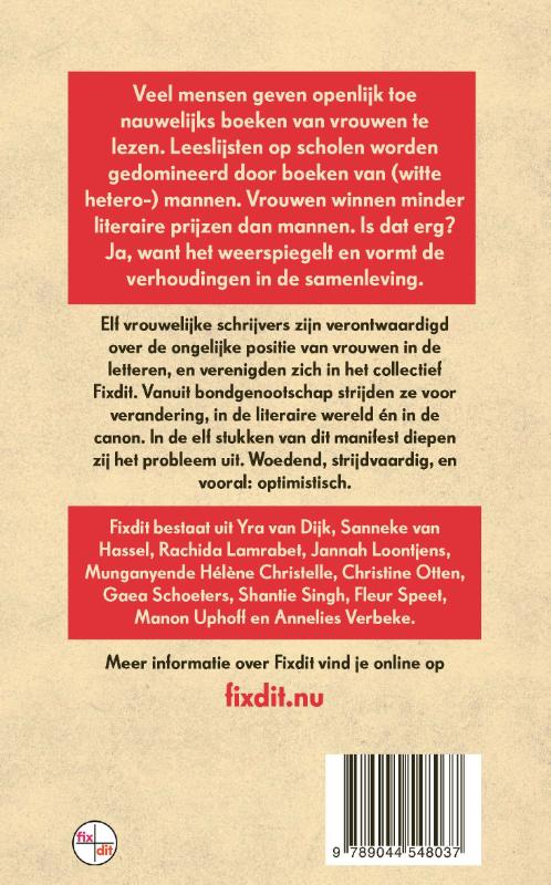 Achterkant van Optimistische woede