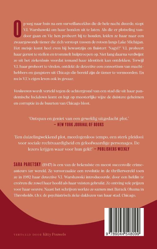 Achterkant van Verdwenen