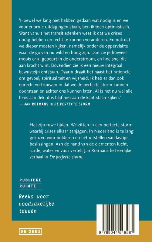 Achterkant van De perfecte storm