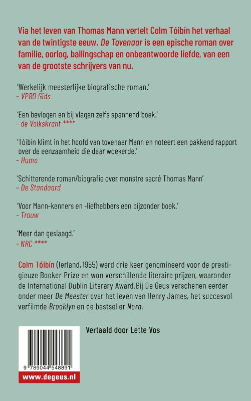 Achterkant van De Tovenaar